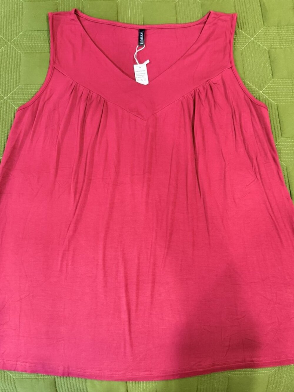 NEW Burgundy Tank Top 18W